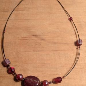 Beaded Wire Necklace